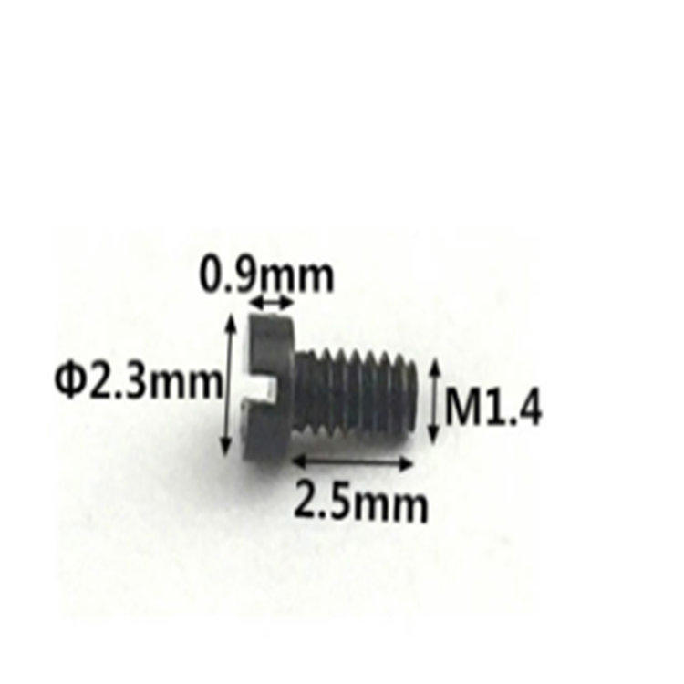M1.4 titan mini kích thước nhỏ vít nhỏ 1.5mm cho kính
