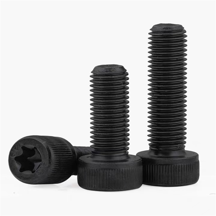 Vít torx đầu có khía bằng thép không gỉ màu đen loại 12,9 m6