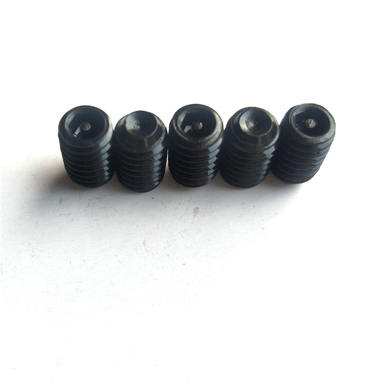 Vít siêu nhỏ màu đen bằng thép carbon M2 không có đầu