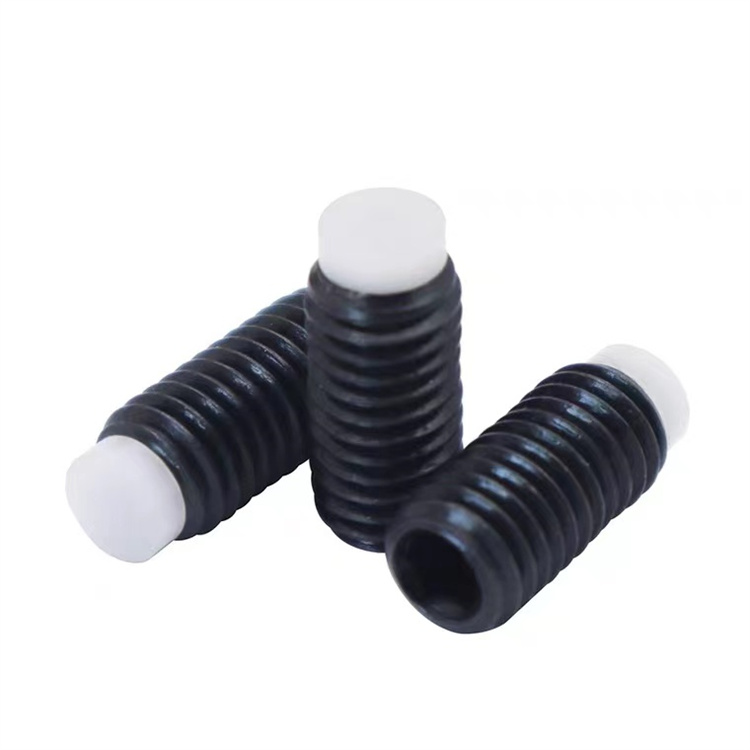 Bán nóng m4 thép không gỉ oxit đen nylon đầu vít