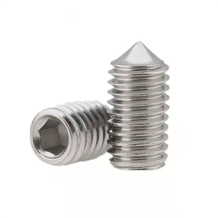 Vít đặt ổ cắm hình nón bằng thép không gỉ M5 cho máy nhỏ