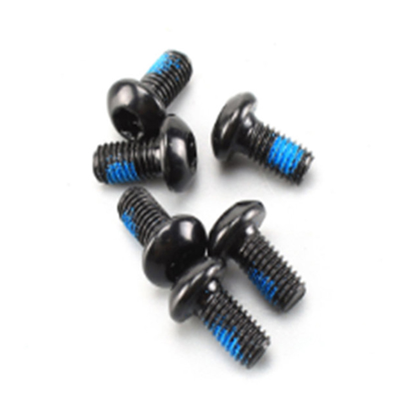 Vít siêu nhỏ đầu tròn bằng thép carbon màu đen có miếng vá nylon Vít siêu nhỏ đầu tròn bằng thép carbon màu đen có miếng vá nylon