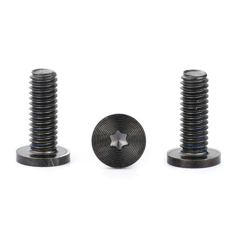 Vít đầu phẳng torx satin màu đen bóng mỏng cho Huawei