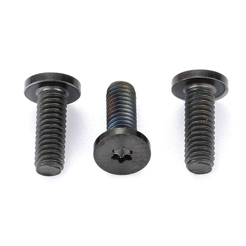 Mẫu CD vít đầu phẳng torx đen PVD Mẫu CD vít đầu phẳng torx đen PVD