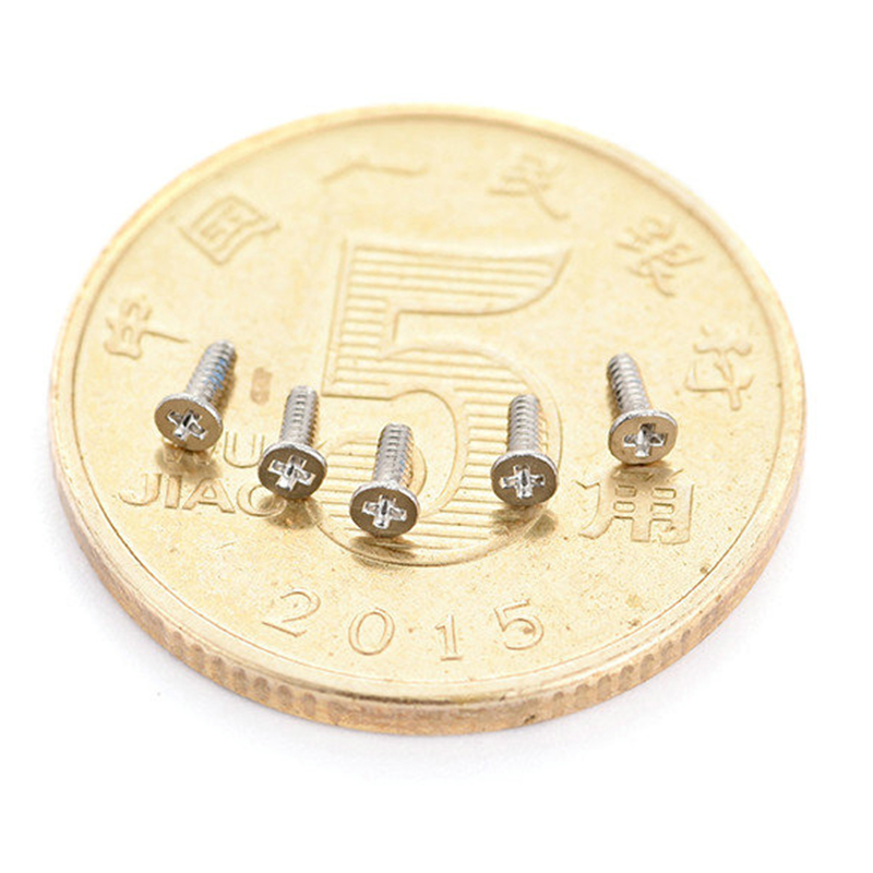 Đầu chìm chữ thập thép không gỉ M0.8 M1.0 M1.2 M1.4 M1.7 Vít nhỏ Đầu chìm chữ thập thép không gỉ M0.8 M1.0 M1.2 M1.4 M1.7 Vít nhỏ