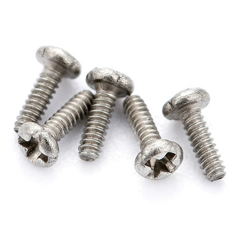 Vít siêu nhỏ bằng thép không gỉ hình nửa đầu tròn Vít siêu nhỏ bằng thép không gỉ hình nửa đầu tròn