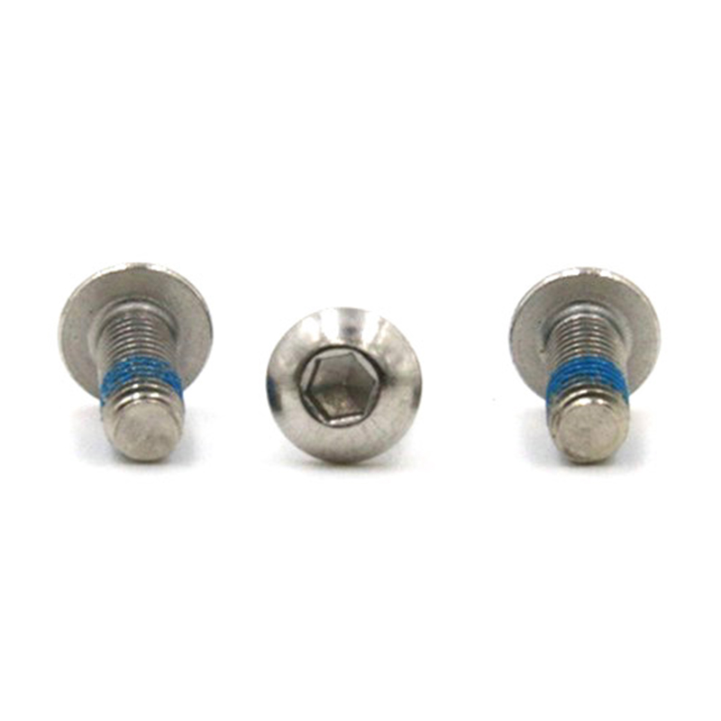 Mặt hàng mới nút đầu hex hsocket mini micro vít với miếng vá nylon Mặt hàng mới nút đầu hex hsocket mini micro vít với miếng vá nylon