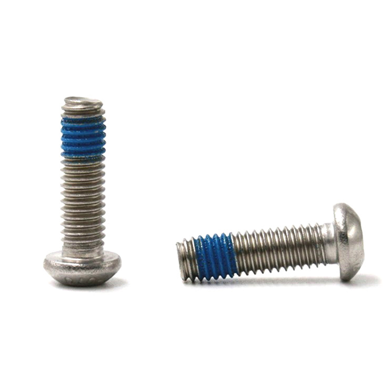 Mặt hàng mới nút đầu hex hsocket mini micro vít với miếng vá nylon Mặt hàng mới nút đầu hex hsocket mini micro vít với miếng vá nylon