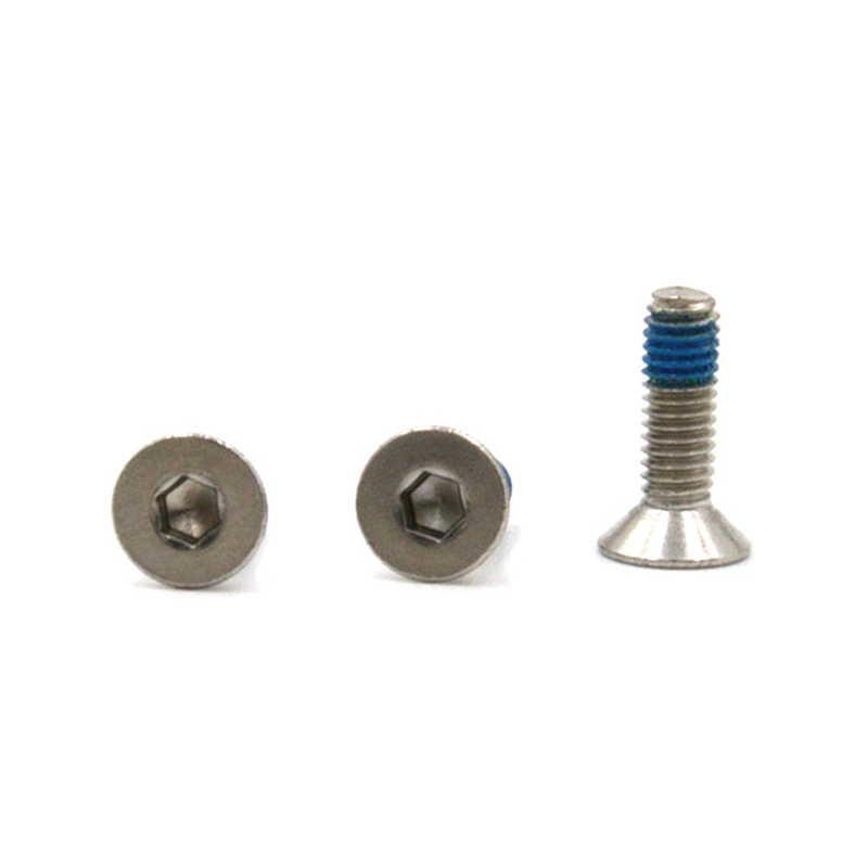 Thép không gỉ 304 đầu chìm phẳng đầu lục giác ổ cắm vít khóa micro mini Thép không gỉ 304 đầu chìm phẳng đầu lục giác ổ cắm vít khóa micro mini