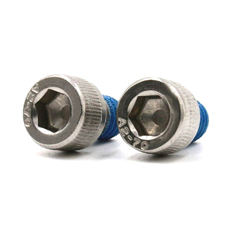 Vít siêu nhỏ đầu cốc bằng thép không gỉ 304 có miếng vá nylon Vít siêu nhỏ đầu cốc bằng thép không gỉ 304 có miếng vá nylon