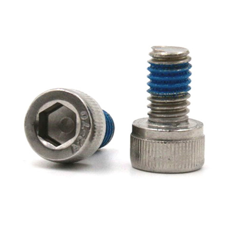 Vít đầu cốc lục giác bằng thép không gỉ 304 có miếng vá nylon Vít đầu cốc lục giác bằng thép không gỉ 304 có miếng vá nylon