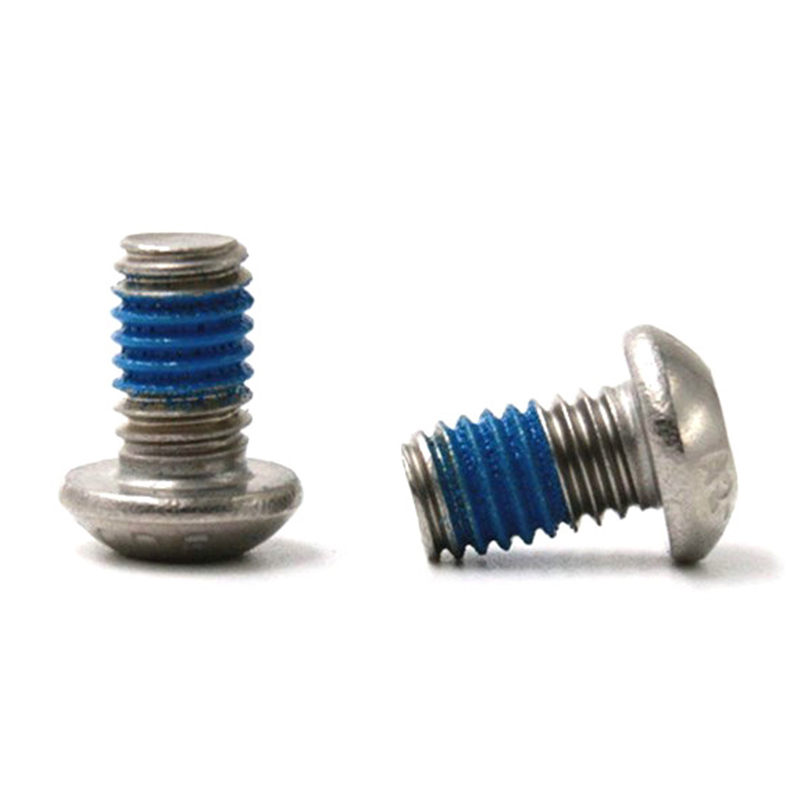 Ổ cắm đầu nút M2 Vít siêu nhỏ có miếng vá nylon Ổ cắm đầu nút M2 Vít siêu nhỏ có miếng vá nylon