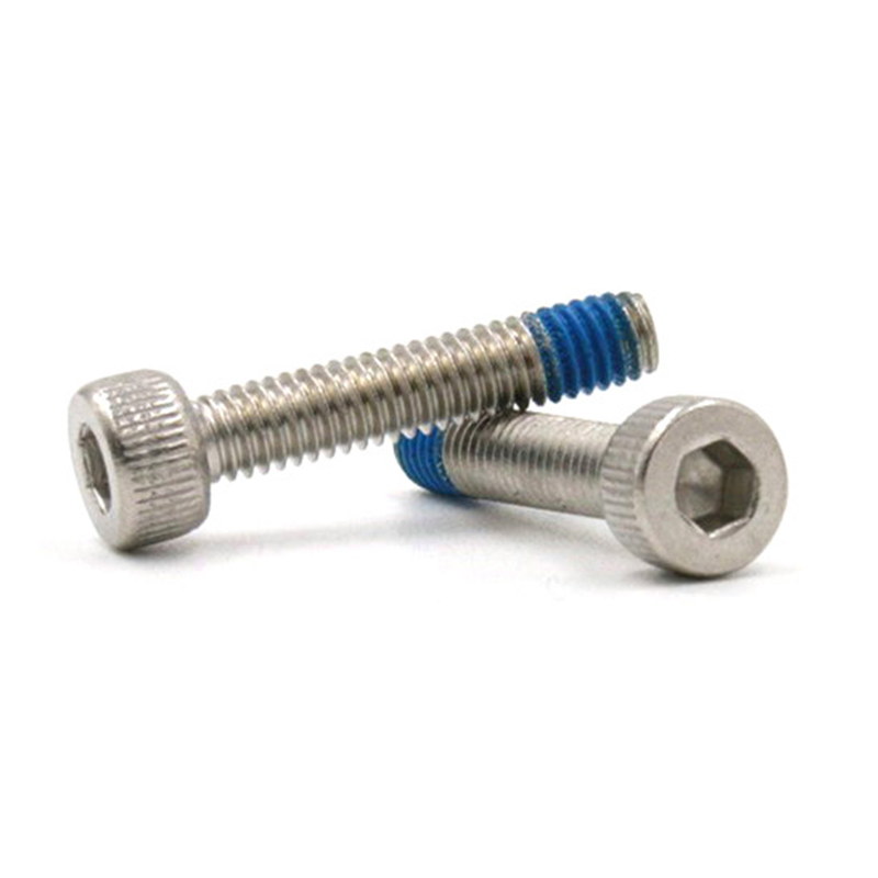 Vít đầu lục giác bằng thép không gỉ M3 có miếng vá nylon Vít đầu lục giác bằng thép không gỉ M3 có miếng vá nylon