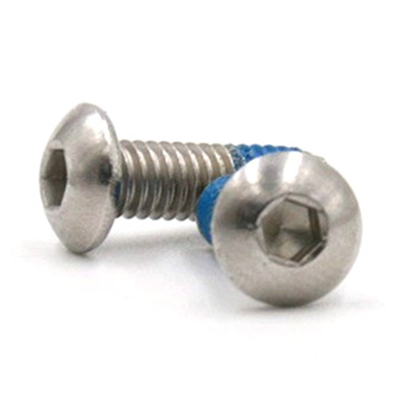 Ổ cắm đầu nút M3X6 vít siêu nhỏ có miếng vá nylon