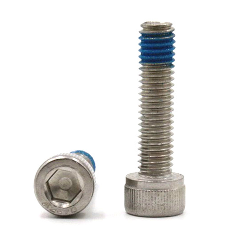 Vít đầu lục giác 18-8 bằng thép không gỉ có miếng vá nylon