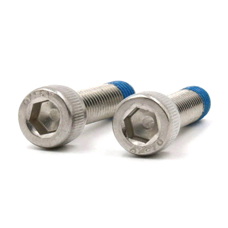 Vít đầu lục giác 18-8 bằng thép không gỉ có miếng vá nylon Vít đầu lục giác 18-8 bằng thép không gỉ có miếng vá nylon