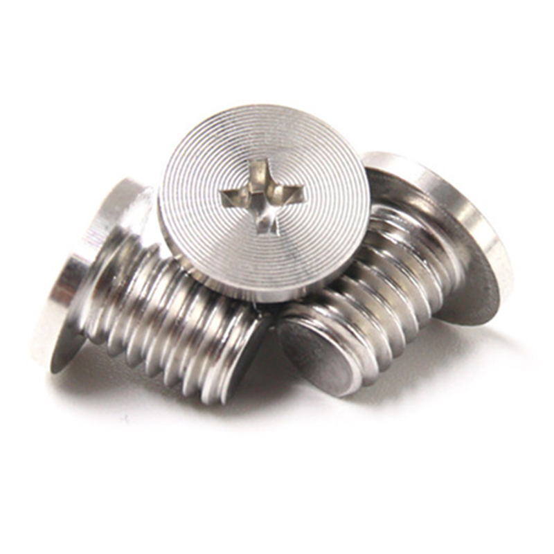 CNC phẳng đầu mỏng chéo vít mẫu CD bằng thép không gỉ 304