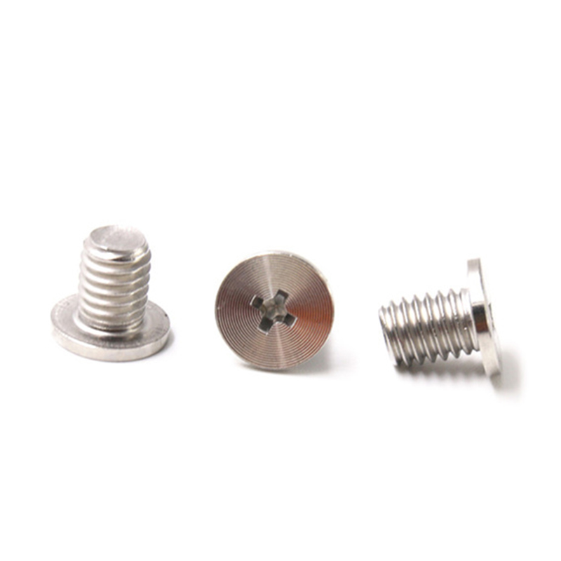 CNC phẳng đầu mỏng chéo vít mẫu CD bằng thép không gỉ 304 CNC phẳng đầu mỏng chéo vít mẫu CD bằng thép không gỉ 304