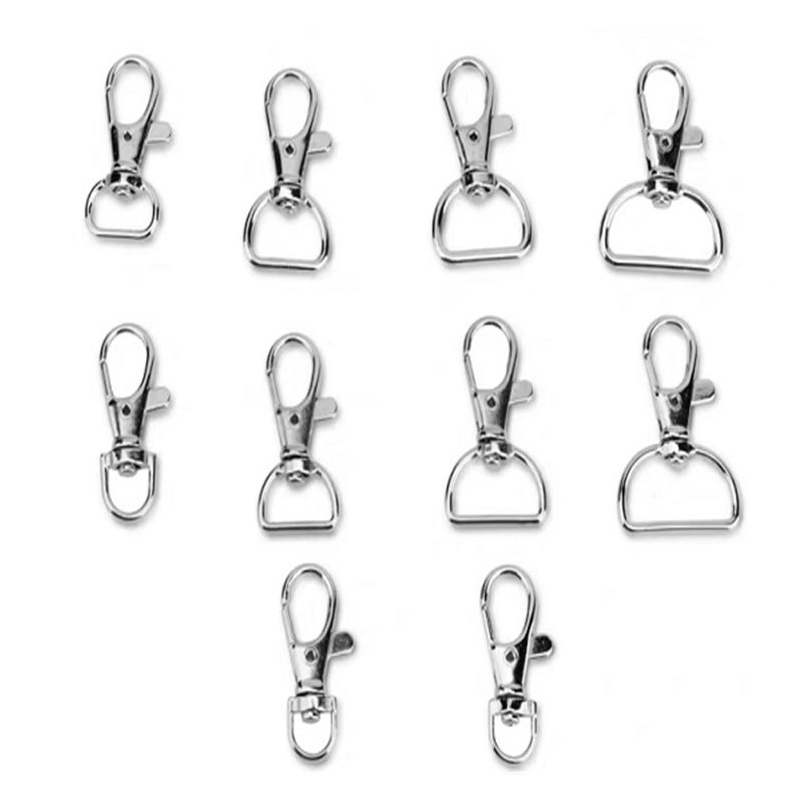 Phụ kiện Kích hoạt Dây xích chó xoay Móc khóa cho túi xách Phụ kiện Kích hoạt Dây xích chó xoay Móc khóa cho túi xách