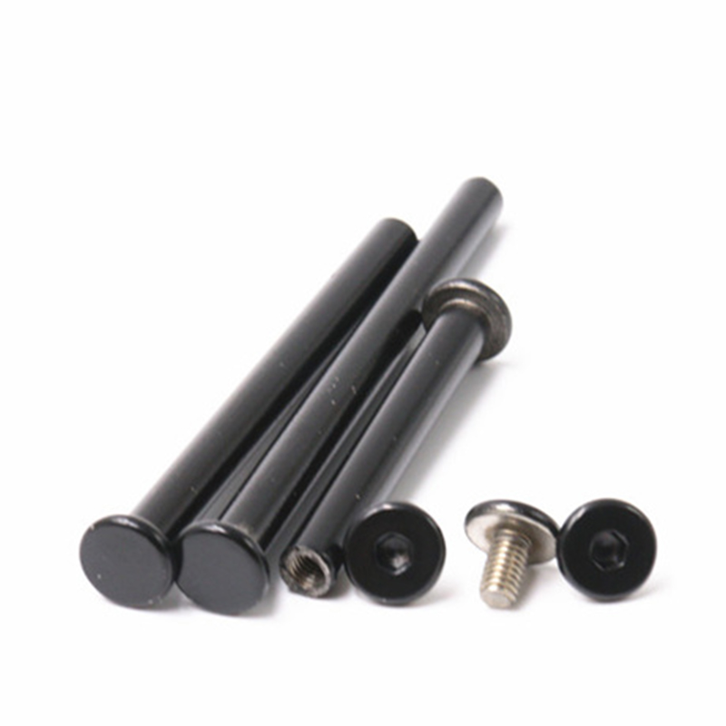 sơn đen m5 ổ cắm lục giác bằng thép không gỉ đầu phẳng vít Chicago sơn đen m5 ổ cắm lục giác bằng thép không gỉ đầu phẳng vít Chicago
