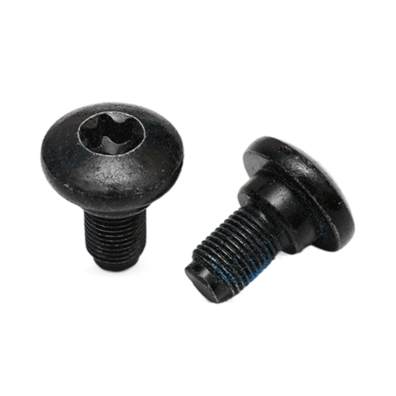 Vít bậc thép không gỉ M4 đầu tròn oxit đen T15 Vít bậc thép không gỉ M4 đầu tròn oxit đen T15