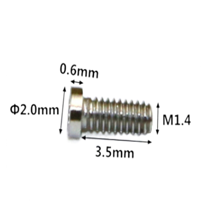 Vít siêu nhỏ M1.4 6 thùy có độ chính xác cao cho đồng hồ Vít siêu nhỏ M1.4 6 thùy có độ chính xác cao cho đồng hồ