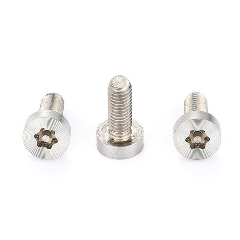 CD hoa văn torx có chốt bằng thép không gỉ đầu cốc thấp Vít