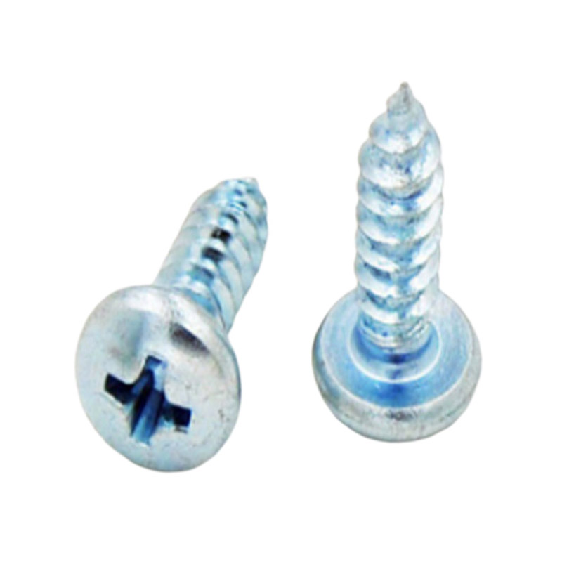 Vít tự khoan lõm đầu chữ thập kẽm trắng xanh DIN7981 Vít tự khoan lõm đầu chữ thập kẽm trắng xanh DIN7981