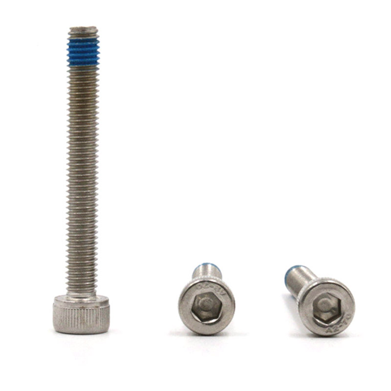 Vít đầu lục giác bằng thép không gỉ M5X40 có miếng vá nylon Vít đầu lục giác bằng thép không gỉ M5X40 có miếng vá nylon