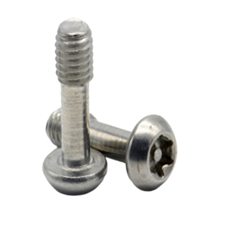 Nút torx bằng thép không gỉ Vít chống trộm đầu tròn có ren ba phần tám Nút torx bằng thép không gỉ Vít chống trộm đầu tròn có ren ba phần tám